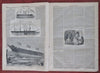 Alabama Secessionist Delegation 1861 Harper's Civil War complete newspaper