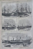 Baltimore Rebel Western Seat War Map Napoleon 1861 Harper's Civil War newspaper