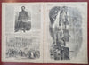 Ben Butler Southern Expedition ships Harper's Civil War  1861 complete newspaper