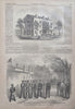 Ben Butler Southern Expedition ships Harper's Civil War  1861 complete newspaper