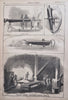 Ben Butler Southern Expedition ships Harper's Civil War  1861 complete newspaper