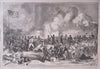 Union Generals Scott McClellan Meade Harper's Civil War 1861 complete newspaper