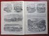 Winslow Homer Songs of War Dixie SC Slave map 1861 Harper's Civil War newspaper