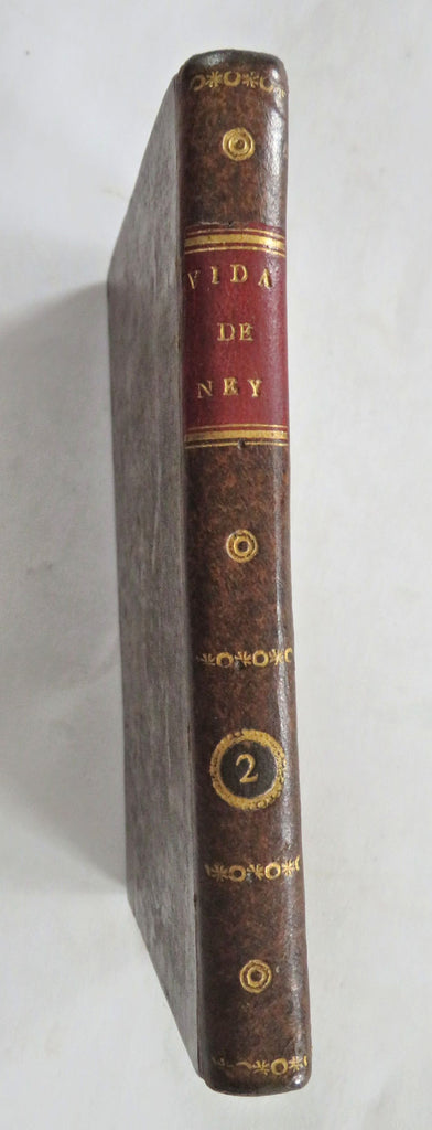 Michel Ney Bio French Marshal Napoleonic Wars 1819 Spanish rare leather book