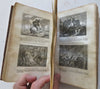 Historical Cabinet World History War Politics Events 1835 pictorial leather book