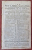 Queen of Fairies Frederick the Great Dueling Slave Trade 1788 Lady's mag.