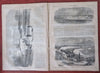 Colonel Ellsworth Murder Florida Virginia 1861 Harper's Civil War full newspaper