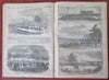 Colonel Ellsworth Murder Florida Virginia 1861 Harper's Civil War full newspaper