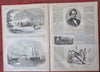 Colonel Ellsworth Murder Florida Virginia 1861 Harper's Civil War full newspaper