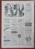 Lincoln's 2nd Inauguration 55th Massachusetts 1865 Harper's Civil War newspaper