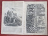 Lincoln's 2nd Inauguration 55th Massachusetts 1865 Harper's Civil War newspaper