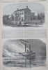 Palm Sunday Peace Booth Death Lincoln Funeral 1865 Harper's Civil War newspaper