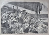 Winslow Homer Water Holes Newport Saratoga 1865 Harper's complete newspaper