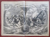 Emancipation Proclamation Winslow Homer Nast 1863 Harper's Civil War newspaper