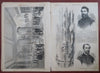 Emancipation Proclamation Winslow Homer Nast 1863 Harper's Civil War newspaper