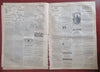 Gettysburg PA Scenes of Battle Longstreet 1863 Harper's Civil War newspaper