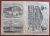 Lincoln Proclaims 1st National Thanksgiving Libey Prison 1863 Harper's Civil War