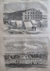 Lincoln Proclaims 1st National Thanksgiving Libey Prison 1863 Harper's Civil War