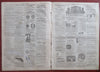 Lincoln Proclaims 1st National Thanksgiving Libey Prison 1863 Harper's Civil War