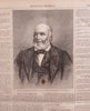 Santa Claus Christmas Eve dbl. pg. by Nast 1863 Harper's Civil War newspaper