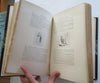 Contributions to Punch Thackeray c. 1910 fine Limited ed. leather 2 vol. set