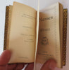 Mass Vespers French Catholic Devotional 1901 fine small decorative leather book