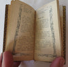 Mass Vespers French Catholic Devotional 1901 fine small decorative leather book