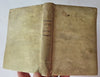 Style & Writing Guide Spanish Juvenile School Book 1835 vellum binding book