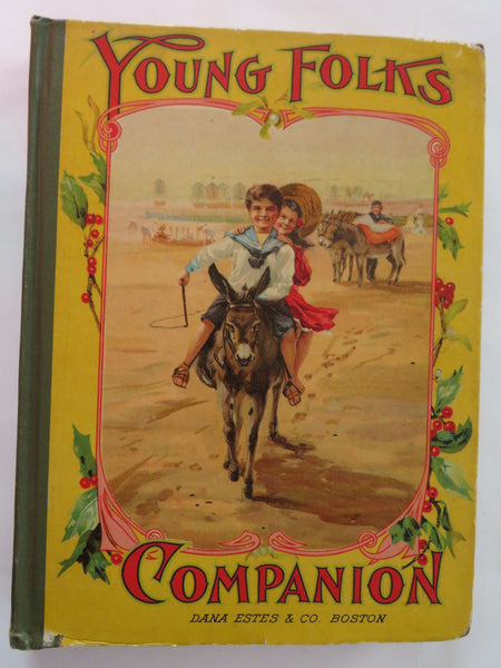 Young Folk's Companion Chatterbox Children's Stories c. 1918 pictorial book