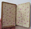 Catholic Parishioner French Christianity c. 1900 near miniature leather book