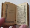 Catholic Parishioner French Christianity c. 1900 near miniature leather book