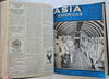 Asia & the Americas Magazine 1943 Bound Volume Complete Year's Run 12 issues