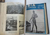 Asia & the Americas Magazine 1943 Bound Volume Complete Year's Run 12 issues