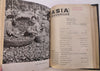 Asia & the Americas Magazine 1943 Bound Volume Complete Year's Run 12 issues