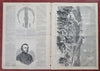 Chattanooga Tennessee Army of the Cumberland 1863 Harper's Civil War newspaper