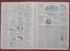 Chattanooga Tennessee Army of the Cumberland 1863 Harper's Civil War newspaper