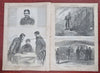 Lincoln Funeral John Wilkes Booth Killed 1865 Harper's Civil War newspaper