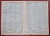 Lincoln Funeral John Wilkes Booth Killed 1865 Harper's Civil War newspaper