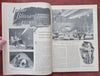 Motorcycle cover! Mobile Home Inventions 1936 rare illustrated Science magazine