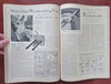 Motorcycle cover! Mobile Home Inventions 1936 rare illustrated Science magazine