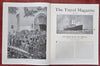 Travel Magazines Austria Jerusalem 1909-1912 pictorial tourist magazines Lot x 2