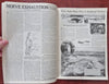 Dirigible Passenger Ship Arctic Pioneers Oil vs. Coal 1923 rare Science magazine