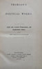 James Thomson Collected Poems English Poets 1853 lovely leather book