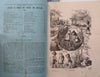 The Nursery 1878-9 Juvenile Reading Primer Magazine Lot x 13 pictorial magazines