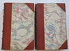 John Milton Collected Poems English Poets 1853 lovely 2 vol. leather set