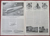 Zeppelin Aerial Observer wow! WWI Field Artillery 1916 rare Scientific magazine