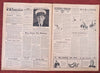 Transatlantic Zeppelin cover art Service Air Travel 1936 rare pictorial magazine