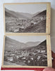 Switzerland Travel Souvenir c. 1890's tourist album 20 photo views