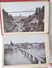 Switzerland Travel Souvenir c. 1890's tourist album 20 photo views
