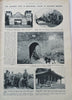 USS Akron World's Largest Airship Flight Views 1930 rare UK Illustrated newsppr.